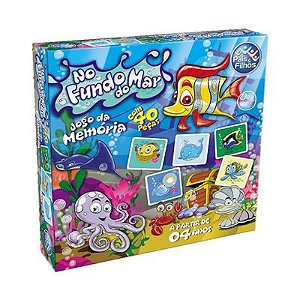 Jogo da Memória - Cores e Formas - 40 Peças - 791657 Pais e Filhos - Real  Brinquedos