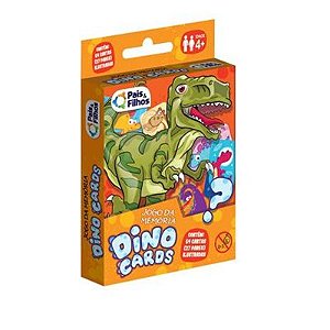 Jogo Da Memoria Dino Cards Colorido Infantil Baralho Família em Promoção na  Americanas