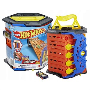 Hot Wheels Pista Extrema Portátil Com Carrinho - Mattel