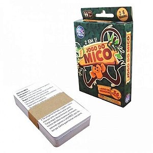 Jogo do Mico Com Jogo da Memória, Coluna, 55 Cartas, Multicor