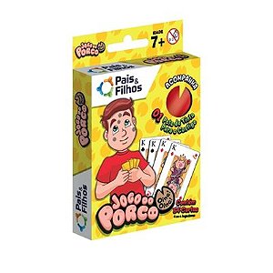 Jogo Do Porco - 54 Cartas - 864  Pais e Filhos