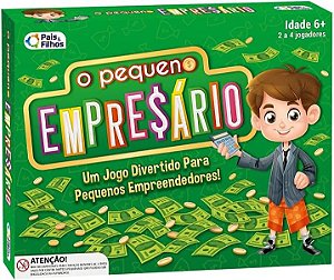 Jogo O Pequeno Empresário - 2796 - Pais e Filhos