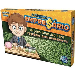 Jogo O Pequeno Empresário - 2796 - Pais e Filhos