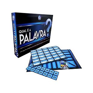 Jogo Qual é a Palavra - Tabuleiro - 2750 - Pais e Filhos