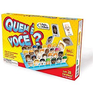 Jogo Quem é Você? Princesas - Pais e Filhos