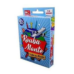 Jogo Rouba Montes, Piratas, Coluna, 55 Cartas, Multicor