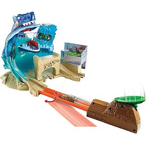 Pista Hot Wheels Ataque Tubarão Na Praia - FNB21 - Mattel