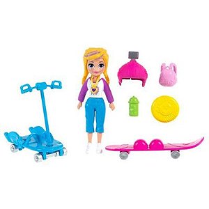 Polly Atividades de Verão Patinete Divertido - GWD82 - Mattel