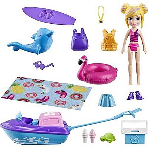 POLLY POCKET PARQUE DE DIVERSÕES DOS CACHORRINHOS GWD80 MATTEL