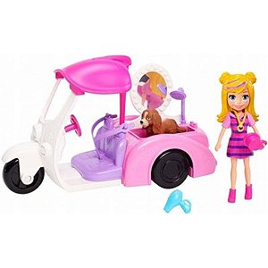 Polly Pocket - Veículo Banho de Cachorrinhos -  GDM08  - Mattel