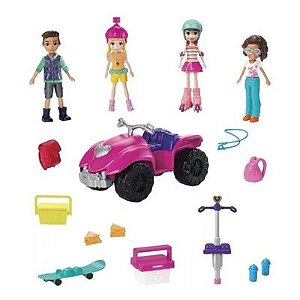 Polly Pocket 2 Amigas Hora De Brincar Mattel - GFR06