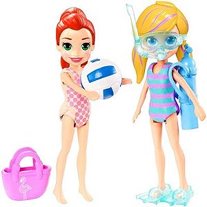 Polly Pocket Aventuras de Sereia - GXV27 - Mattel - Real Brinquedos