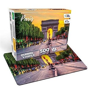 Quebra Cabeça Kit 2x500pçs Paisagens Búlgaras Game Office