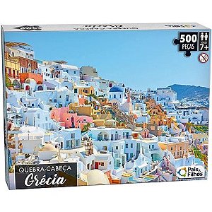 Jogo Quebra Cabeca Pais Grecia Ilha Chios Puzzle 1000 Pecas Adulto Crianca