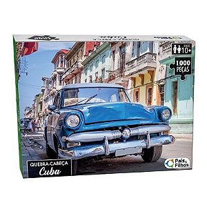 Quebra Cabeça Cuba 1000 Peças Premium - 10759 -  Pais e Filhos