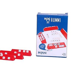 Mini Jogo Rummikub - 5113 - Dican