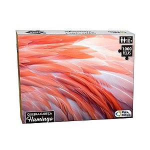 Quebra-Cabeça 1000 Peças Flamingo - 10776 - Pais e Filhos