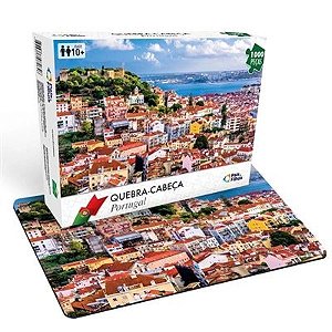 Quebra Cabeça Portugal 1000 Peças - 7288 - Pais Filhos