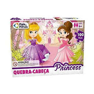 Quebra-Cabeça Madeira 30 Peças - Princesas - Coluna - Broker Corporativo