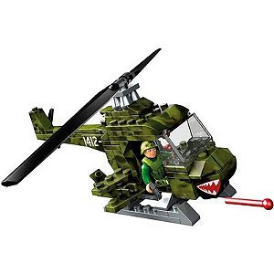 Mega Construx - Helicóptero de Resgate 117 Peças - Mattel