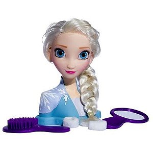 Boneca Busto - Frozen 2 Elsa - 2040 - Novabrink