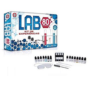 Kit de Experiências - Jogo Lab 80 - 801001612800020 - Estrela
