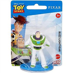 Mini Boneco Buzz Lightyear Pixar 6 cm  -  GMJ68 - Mattel