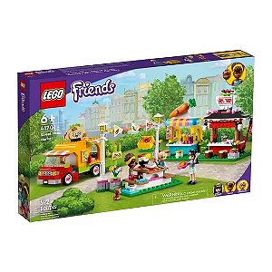 Lego Friends - Mercado de Comida de Rua - 592 Peças - 41701 ✔