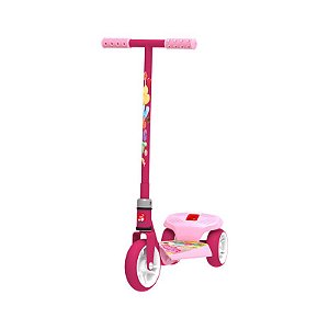 Patinete Infantil Sweet Game Com 3 Rodas - Rosa -1561 -  Bandeirante