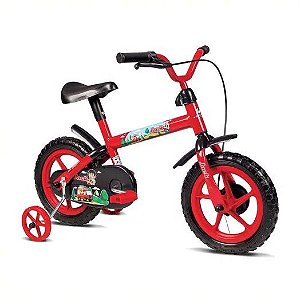Bicicleta Infantil Aro 12 Jack - Vermelho e Preto - 10444 - Verden Bikes