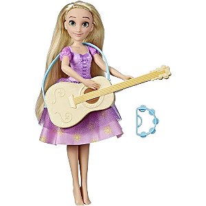 Princesa Rapunzel - Com Violão Que Muda De Cor - F3391 - Hasbro