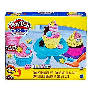 Massinha de Modelar - Play-Doh - Cupcakes Coloridos - F2929 - Hasbro