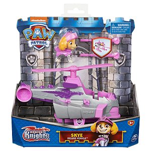 Patrulha Canina - Boneco 6cm e Veículo Cavaleiros - Skye  - 2852 - Sunny