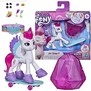 Figura My Little Pony - Zipp Storm - Aventuras Do Cristal - F1785 - Hasbro