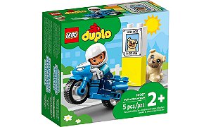 Lego Duplo - Motocicleta da Polícia -  05 Peças - 10967 - Lego✔