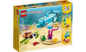 Lego Creator 3 Em 1 - Golfinho e Tartaruga - 31128