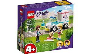 Lego Friends - Ambulância da Clínica Veterinária - 54 Peças-  41694 ✔