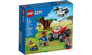 Lego City - Quadriciclo - Animais Selvagens - 74 Peças - 60300 - Lego✔