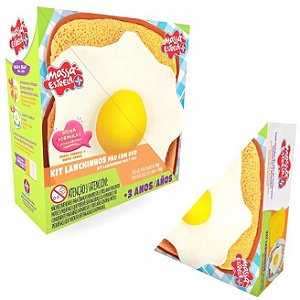 Massa Estrela Kit Lanchinhos Pão e Ovo - 00220 - Estrela