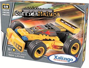 Corrida Maluca - Sem Limites - Blocos de Encaixe - 6232 - Xalingo