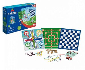 Jogo Ludo Tridimensional - 54709 - Xalingo - Real Brinquedos