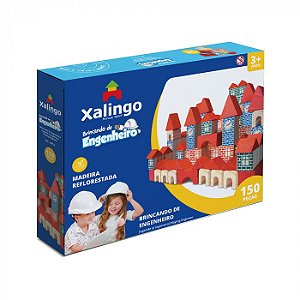 Brincando de Engenheiro - 150 peças - 53054 - Xalingo