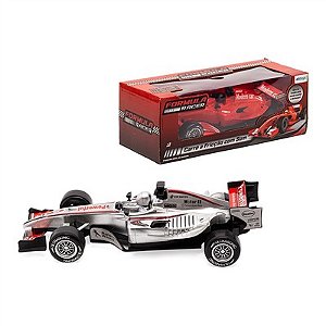 Carro de Corrida Formula 1 Fricção Luz e Som - Cores Sortidas  - BQ147 - Etilux