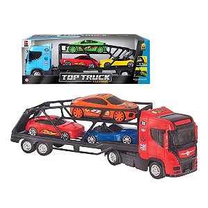 Caminhão Top Truck Cegonheiro  - Cores Sortidas - 309 - Bs Toys