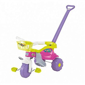 Triciclo Tico Tico Festa Com Aro Rosa -  2561 - Magic Toys