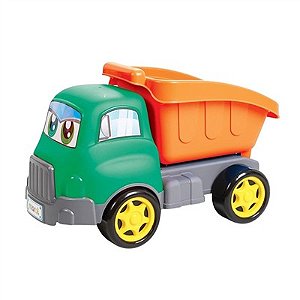 Caminhão Com Escavadeira Turbo Truck E Retro Maral - 4163