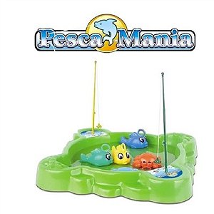 Jogo de Pescaria Infantil - Barraca da Pesca - 10 Peixes