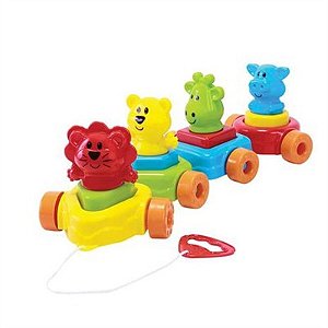 Brinquedo Infantil Trem João Fumaça Com Som - Maral 4028