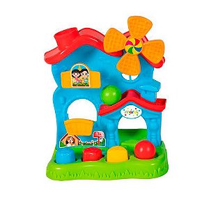 Casinha de Bolinhas Play Home Ball - Cores Sortida - 1176 - Maral