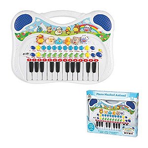 Piano Infantil Musical Unicornio Braskit - Papellotti